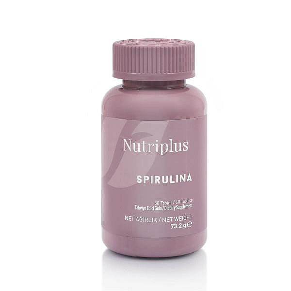 Дієтична добавка Спіруліна Nutriplus, 60 шт на we.ua