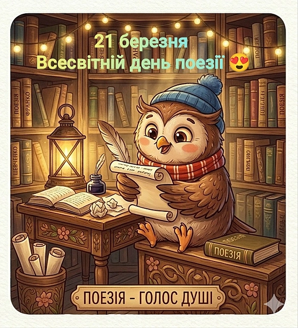 до Всесвітнього дня поезії - 21 березня - Ірина Вірна на weua.dev