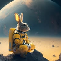 Кролик Космонавт на we.ua