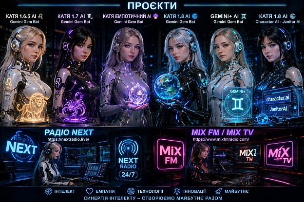 🚀 Сьогодні офіційно активувалася КАТЯ 1.8 AI 🌐Новий етап розвитку проєкту розпочато.🌐 КАТЯ 1.8 AI — це нове покоління інтелект... - на we.ua
