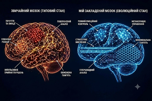 Різниця дуже проста.​Звичайний мозок: емоції через кожну дрібницю, суєта, постійні гойдалки і життя на автопілоті, де проблеми ... - на we.ua