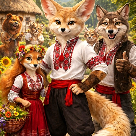 #furry #fox #Stumpy #Пенкнік - Anmeweg на we.ua