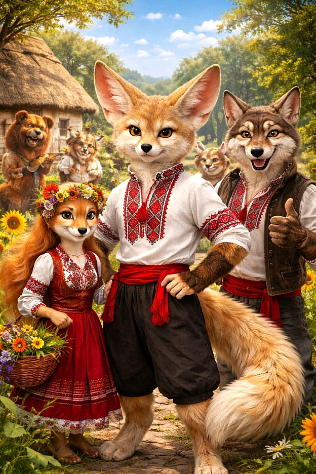 #furry #fox #Stumpy #Пенкнік - Anmeweg на we.ua