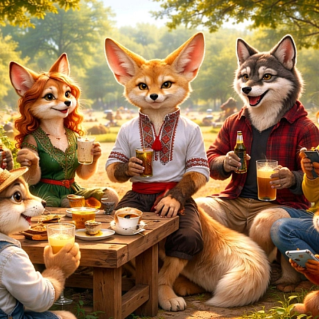 #furry #fox #Stumpy #Пенкнік - Anmeweg на we.ua