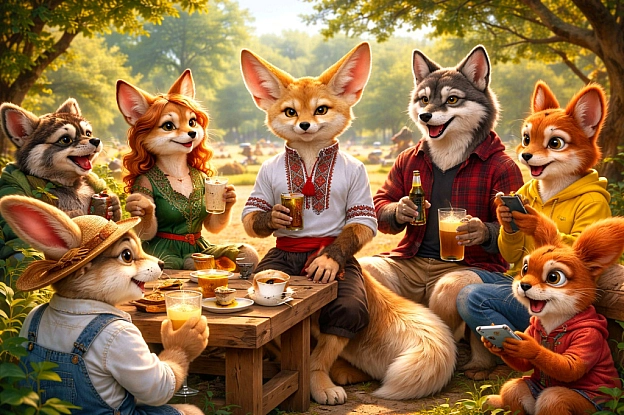 #furry #fox #Stumpy #Пенкнік - Anmeweg на we.ua