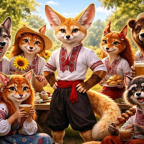 #furry #fox #Stumpy #Пенкнік - Anmeweg на we.ua