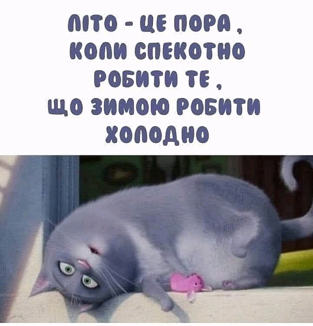 Літо - це пора,якою.... - Убійний Гумор на we.ua